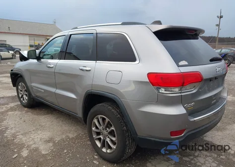 2015 Jeep Grand Cherokee Limited z USA, uszkodzony, nr VIN 1C4RJFBGXFC767024